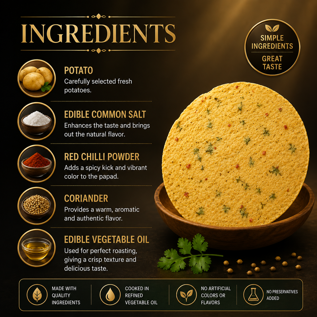 Kashivala Aloo Papad (400g)