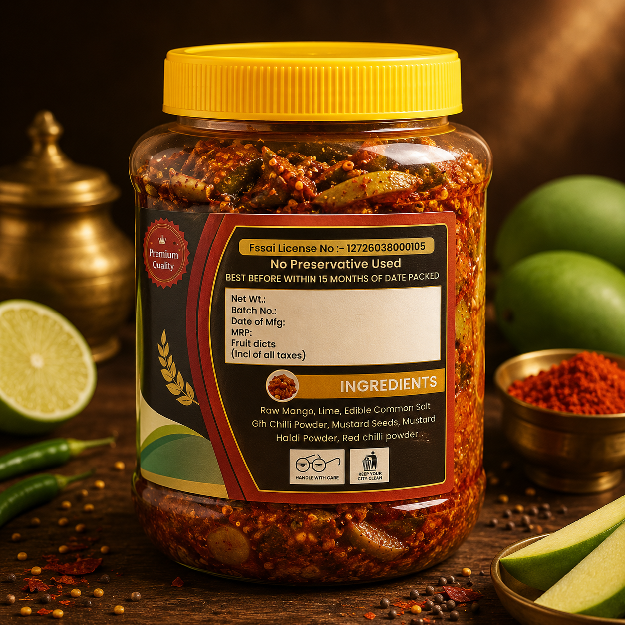 Kashivala Mixed Pickle (250g)