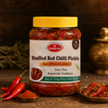 Kashivala Stuffed Red Chilli Pickle (250g)