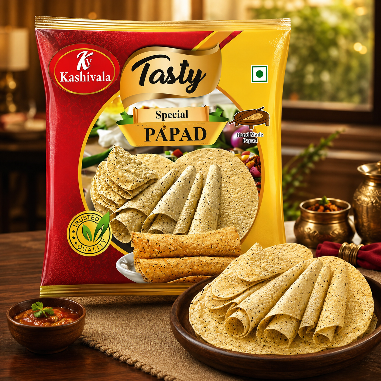 Kashivala Tasty Special Masala Papad (200g)