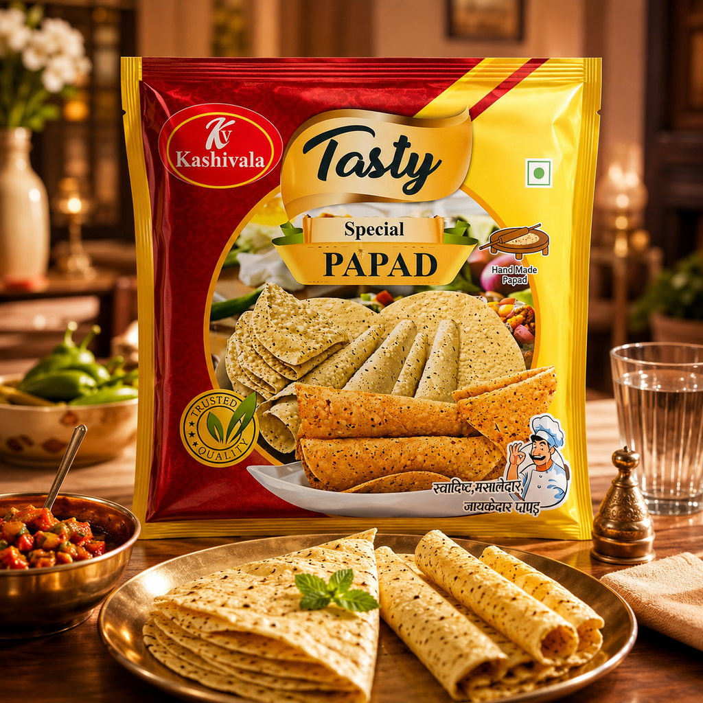 Kashivala Tasty Special Masala Papad (200g)
