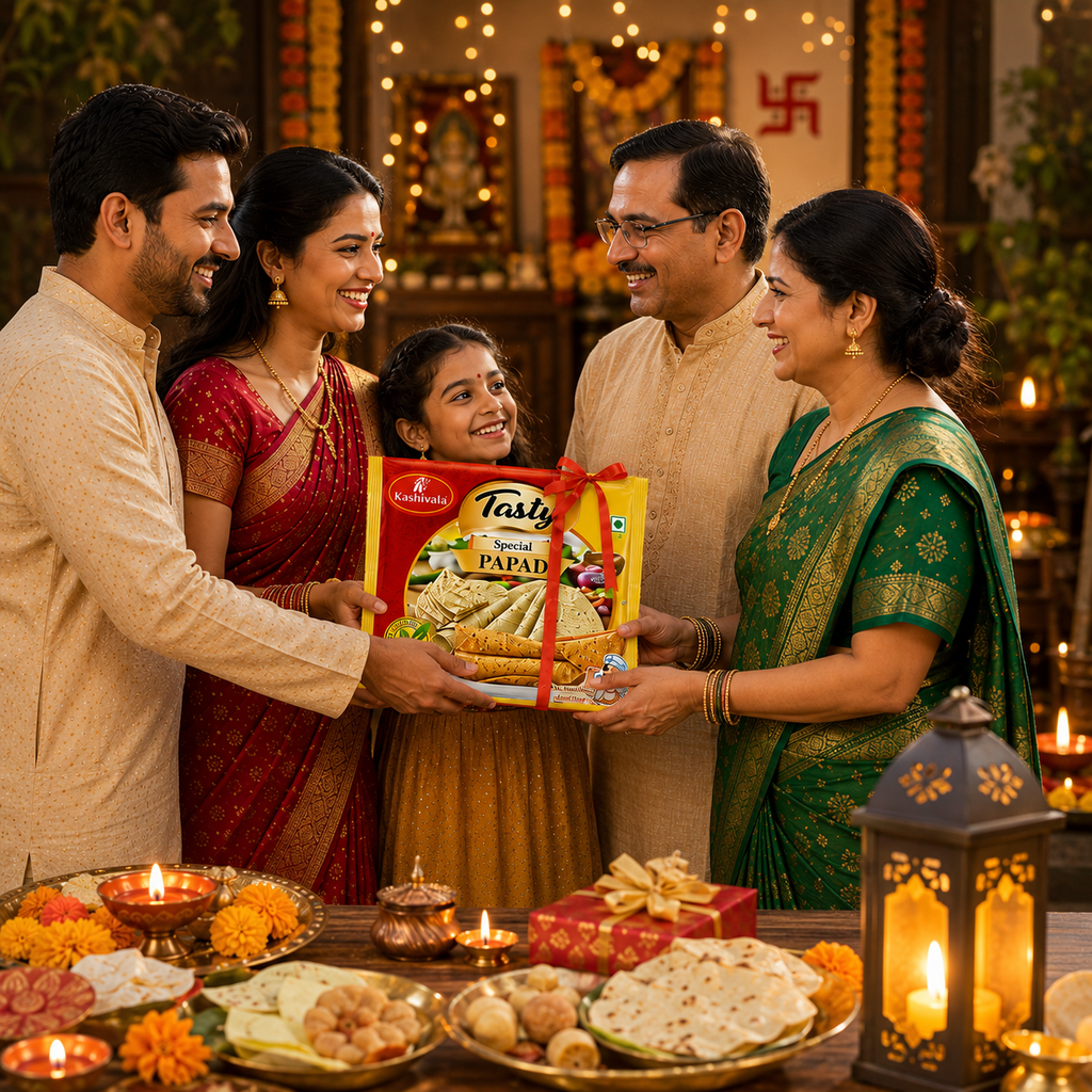 Kashivala Tasty Special Masala Papad (200g)
