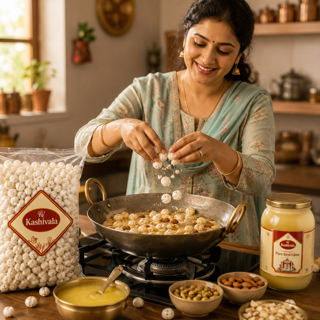 Kashivala Premium Phool Makhana | 200g