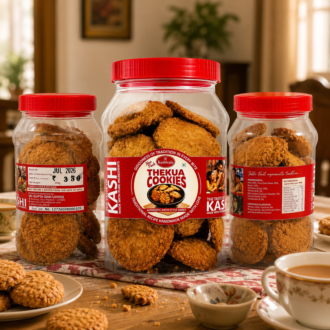 Kashivala Thekua Cookies | 400g